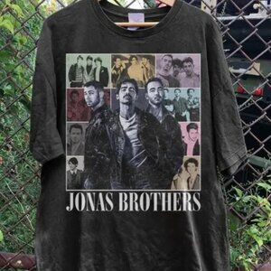 Jonas Brothers 20th Anniversary Tee, Vintage Style Fan Shirt